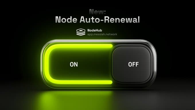 NEW: Node Auto-Renewal